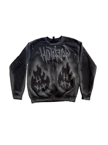 1of1 Airbrush Charcoal Sweater
